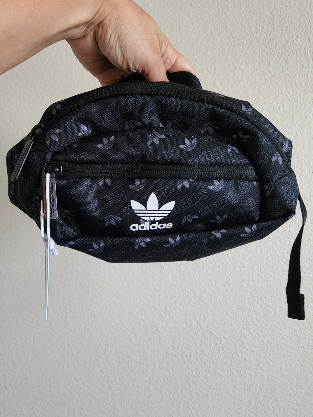 adidas Originals Black Trefoil Waist Pack Fanny